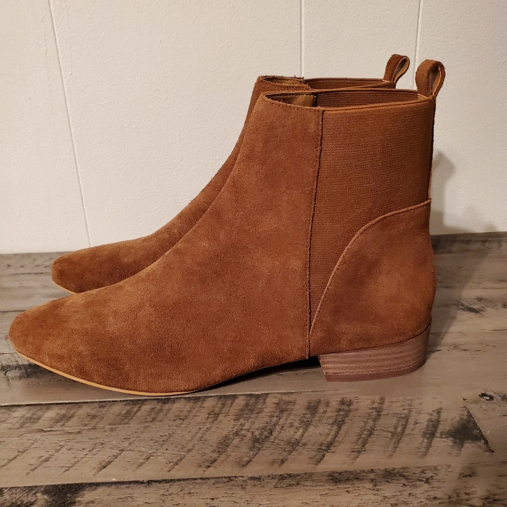 *Brand New* Lucky Brand Suede Boots 8.5